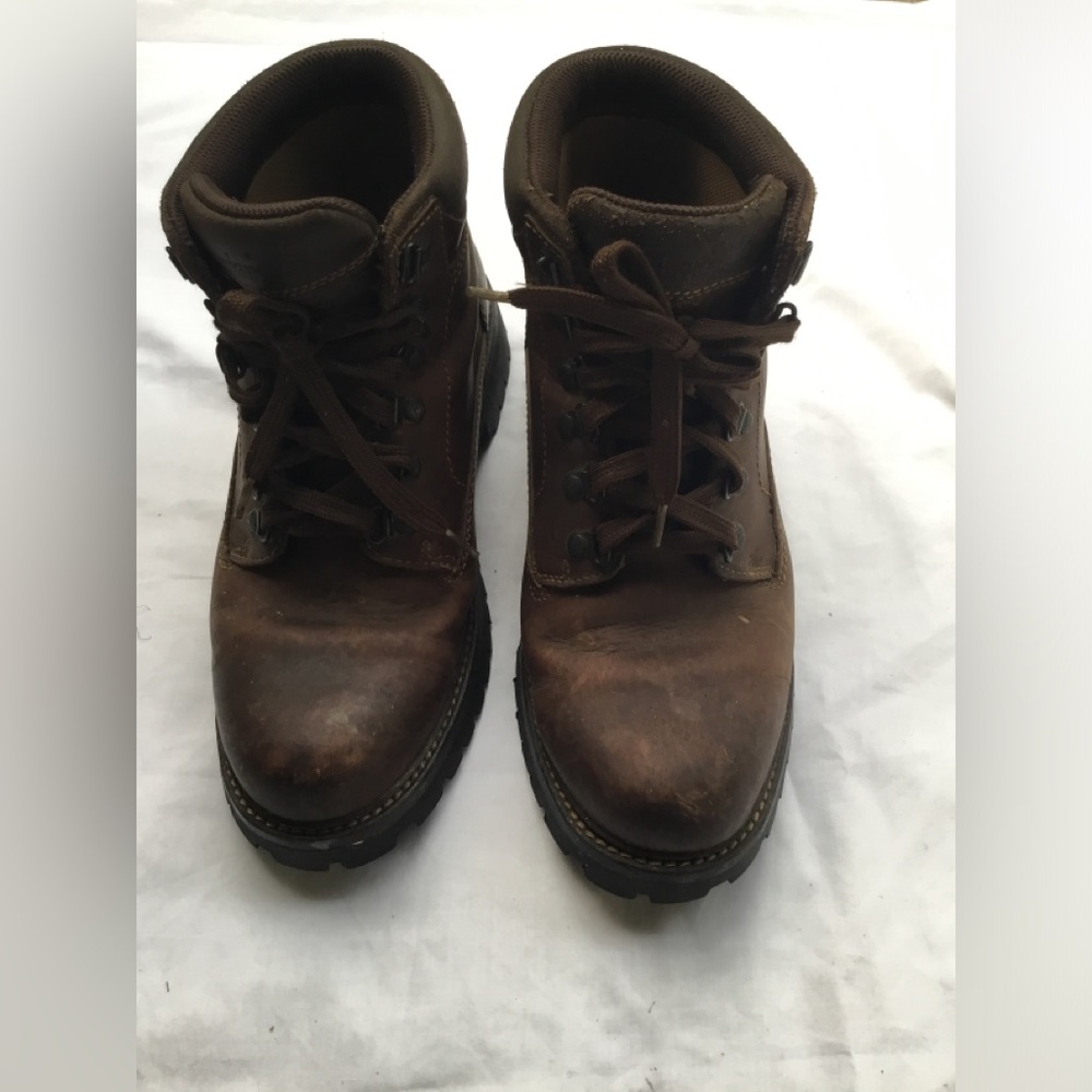 Timberland Dark Brown Leather Boots